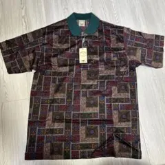 MOG 幾何学模様 ポロシャツ