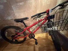 【引き取り限定】ヨツバサイクル　レッド 20インチのサムネイル