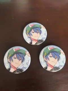 めろぱか サムライ翔 缶バッジ