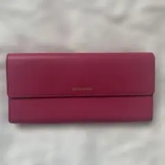 NINA RICCI ピンク 長財布　革のサムネイル