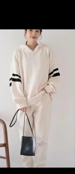 『人気完売品』rps パーカー モールヤーンニットパーカー レディース