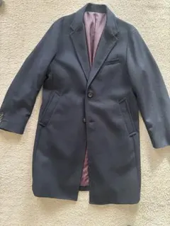 （値下げ）COMME CA ISM 　チェスターコート　アンゴラ混