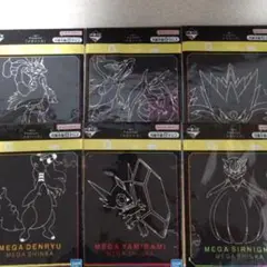 一番くじ ポケモン メガシンカ Ｇ賞 ハンドタオル 全6種セット コンプ