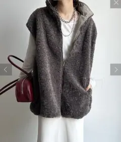 ファーコート ベスト