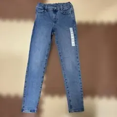 ★新品★GU デニムパンツ 140cm ウルトラストレッチスキニージーンズ