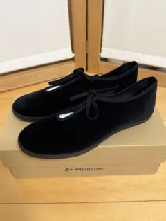 MOONSTAR ムーンスター ライトプリムリボンスニーカー24cm