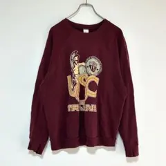 n1094【タルテックス】人気USC トロージャンズ スウェット カレッジロゴ