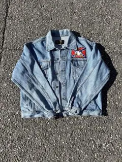 激レアHarley-Davidson 刺繍デニムジャケット