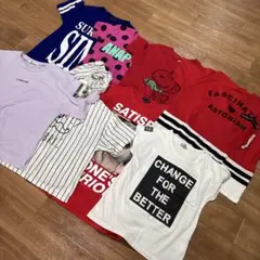 ✍︎. 半袖Tシャツ8点セット