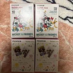 FUJIFILM instax mini ミッキー＆フレンズ・ハローキティ