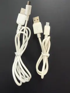 USBケーブル 2本セット Lightning + Micro USB