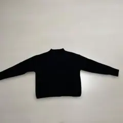 【試着のみ美品】COMME CA ISM 黒 タートルネックセーター サイズ9