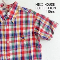 MIKI HOUSE COLLECTION ミキハウス チェック シャツ