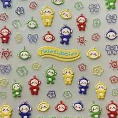 ネイルシール 5D3D立体 テレタビーズ アメキャラ キャラクター