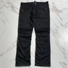 極美品 23AW ジュンヤワタナベマン バイカーパンツ コットン Lサイズ