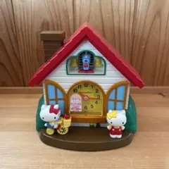 【激レア‼︎】Sanrio キティちゃんおうち型置き時計