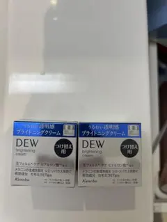 DEW ブライトニングクリーム つけ替え用 2個セット　Kaneboのサムネイル