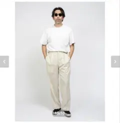 KAJA TWO TUCKS WIDE TROUSERS 3 OVY - メルカリ
