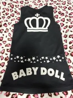 ベビードール　ノースリーブ　ワンピース