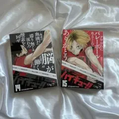 ハイキュー‼︎　14巻　15巻　２冊セット　コンビニコミック　ジャンプリミックス