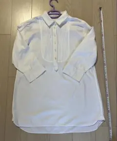 747 新品訳 マッキントッシュ ロンドン ピンタックチュニックブラウス 