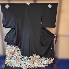 新品 和裁師直伝 七五三 帯 作り帯 黒金 7歳 黒地 金糸 日舞