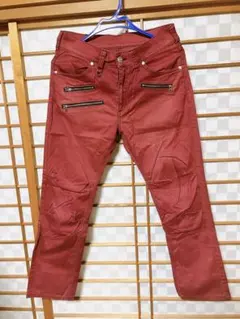 ラングラー メンズ パンツ デニム ジップ装飾 カジュアルパンツ デニムパンツ