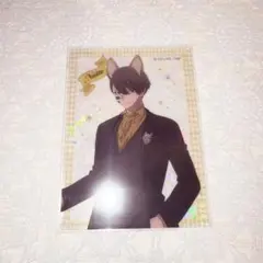 僕のヒーローアカデミア　ヒロアカ　原画展　箔押しクリアカード　物間　寧人 僕のヒーローアカデミア ヒロアカ原画展 箔押しクリアカード