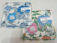 INTERMODE LIBERTY 花柄ハンカチ 2枚セット