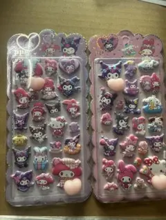 サンリオ ぷっくりシール 立体ステッカー セット2枚セットマイメロ クロミ