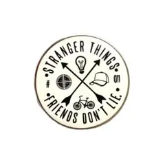 【ロゴ】ストレンジャーシングス☆ピンバッジ☆匿名配送