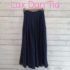 Lax Dan Tia ネイビー スカンツ ロング丈