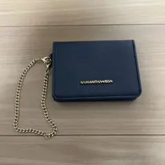 SAMANTHA VEGA ネイビー パスケース