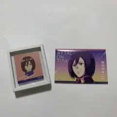 WIT STUDIO 進撃の巨人 Noble Duties 缶バッジ ミカサ - メルカリ