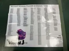Microsoft Visual J++ ポスター