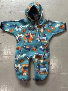 Patagonia シンチラ フリース ロンパース カバーオール 0-12LBS