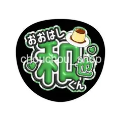 なにわ男子/大橋和也/うちわ文字 3D プリンver.のサムネイル