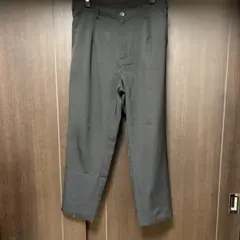 黒 スラックス 前後ポケット付き