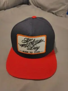 yupoong snapback 刺繍ロゴ ベースボールキャップ