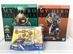 僕のヒーローアカデミア　一番くじ　緑谷出久　爆豪勝己　フィギュア　【おまけ付】