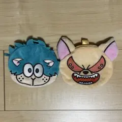 即購入OK ヒロアカ アニマルフェイスポーチ 緑谷出久 爆豪勝己