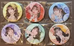 FRUITS ZIPPER 缶バッジ6個セット