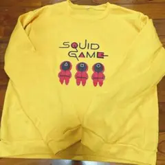 SQUID GAME イカゲームトレーナー 黄色