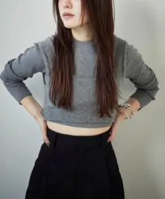 Todayful / Cropped Smooth Knit