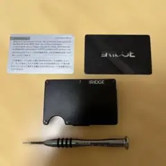 the RIDGE アルミニウム マネークリップ カードケース