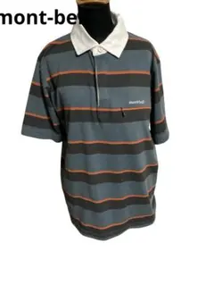 mont-bell ポロシャツ　メンズ　レディース　　アウトドア　ラガーシャツ