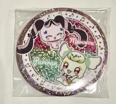 キミとアイドルプリキュア　BIGホログラム缶バッジ プリルン&メロロン