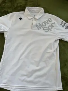 デサント　Move Sport ポロシャツ Mサイズ ホワイト