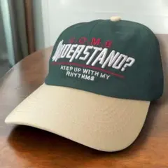 新品☆キャップ 帽子 understand USA アメカジ メンズ グリーン