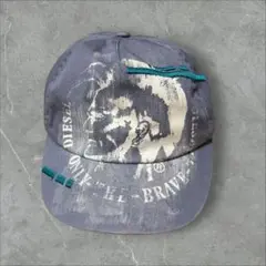 【DIESEL】 Graphic Distressed Cap archive